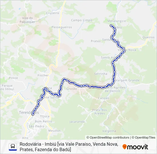 48 Bus Line Map