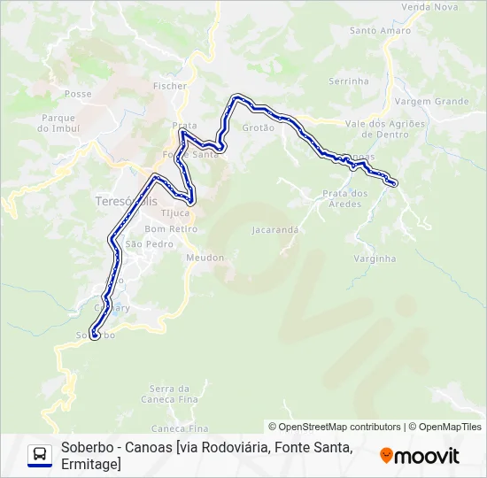 49 Bus Line Map