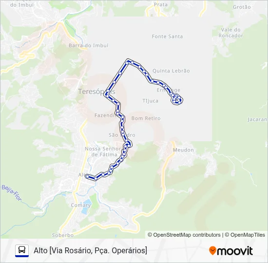 10 Bus Line Map