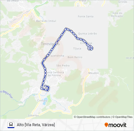 10 Bus Line Map
