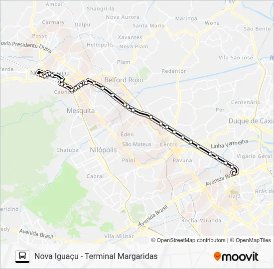 618I Bus Line Map