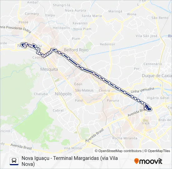 618I Bus Line Map