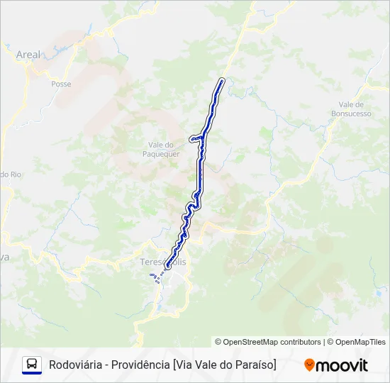34 Bus Line Map