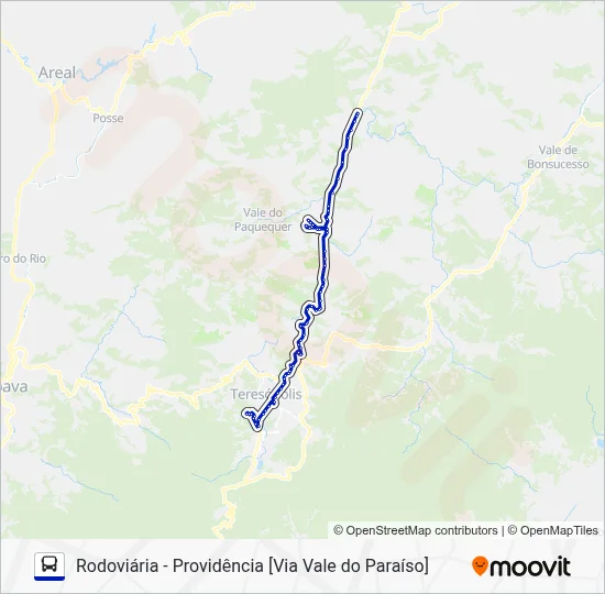 34 Bus Line Map