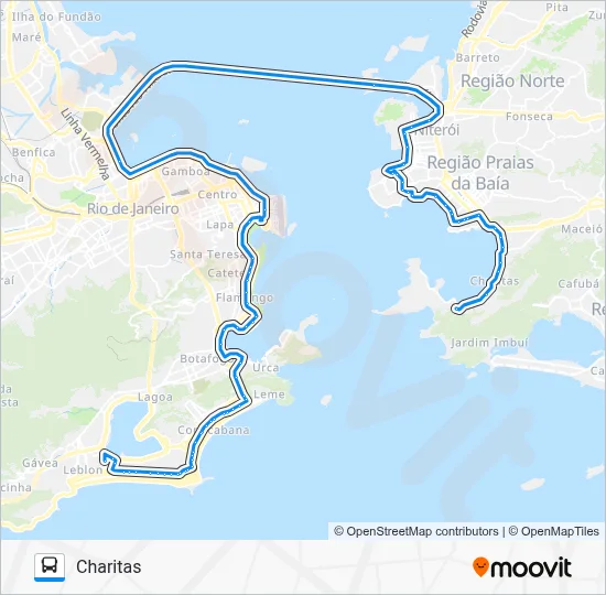 740D Bus Line Map