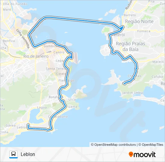 740D Bus Line Map