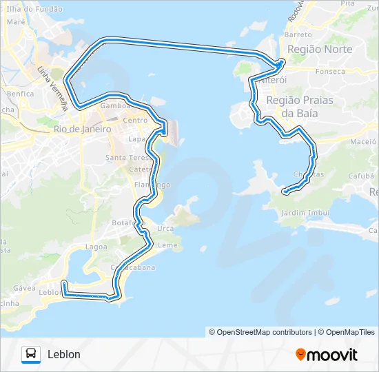 2740D Bus Line Map