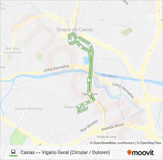 438L Bus Line Map