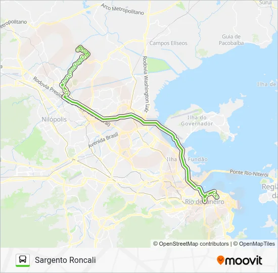 1522B Bus Line Map