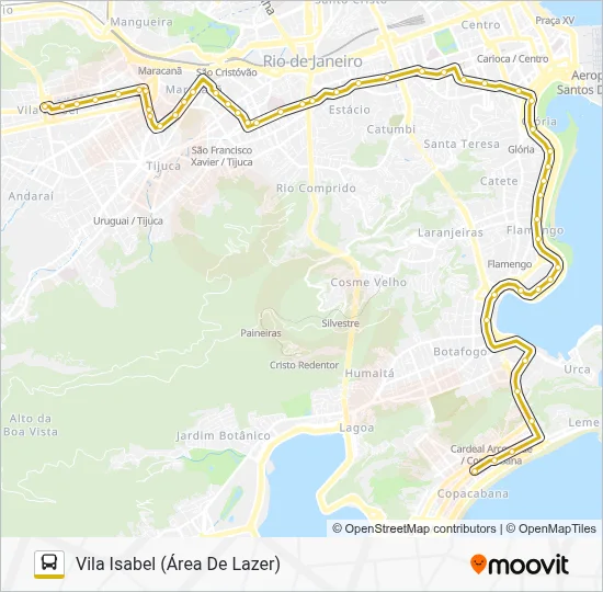 433 Bus Line Map