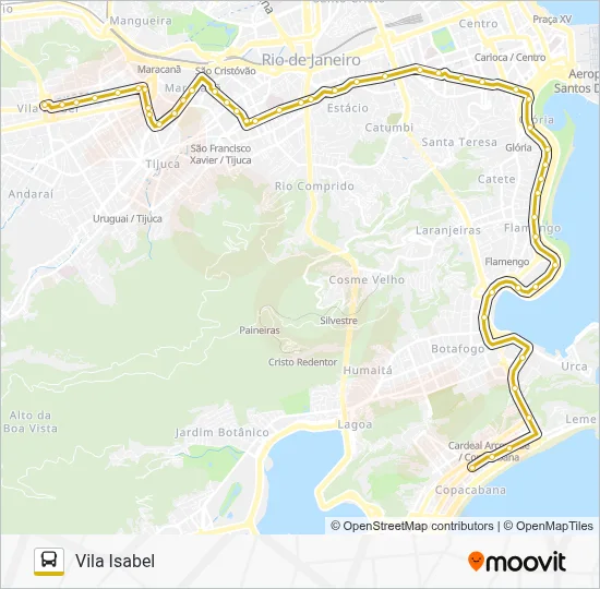 433 Bus Line Map