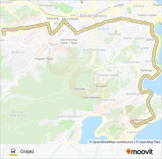 433 Bus Line Map
