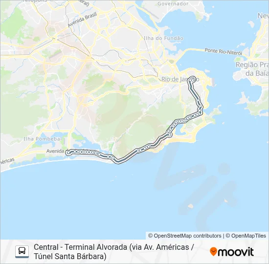 319 Bus Line Map