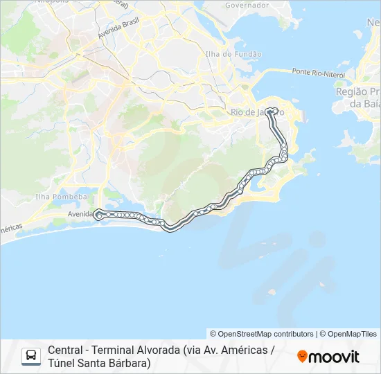 319 Bus Line Map