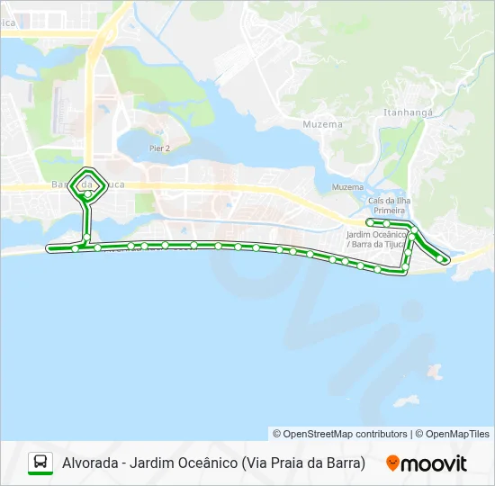 SN 805 Bus Line Map