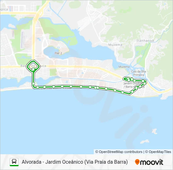SN 805 Bus Line Map