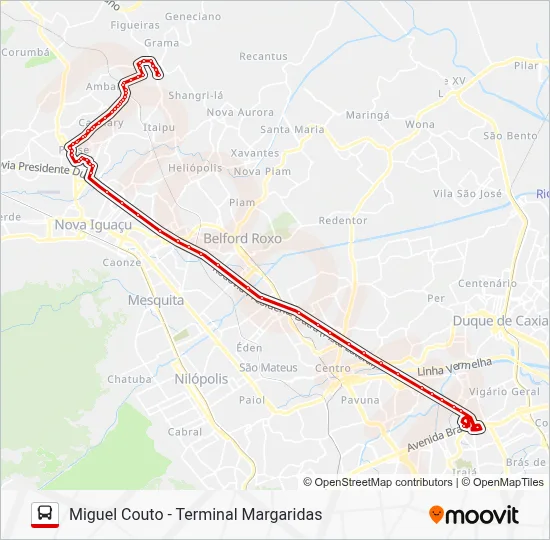 790I Bus Line Map