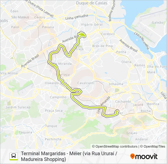 SVB 685 Bus Line Map