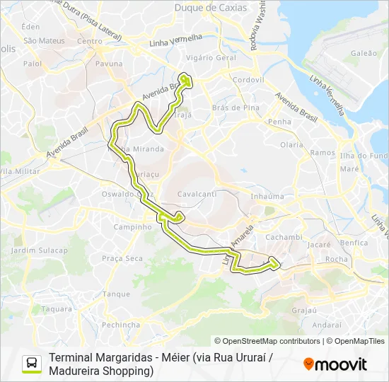 SVB 685 Bus Line Map