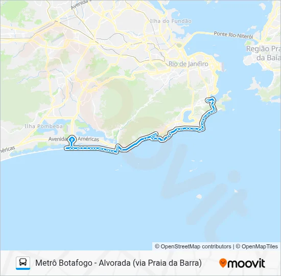 SN 552 Bus Line Map