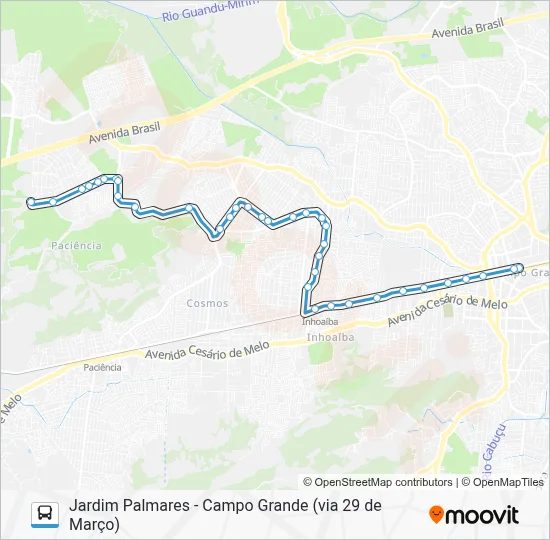 SN893 Bus Line Map
