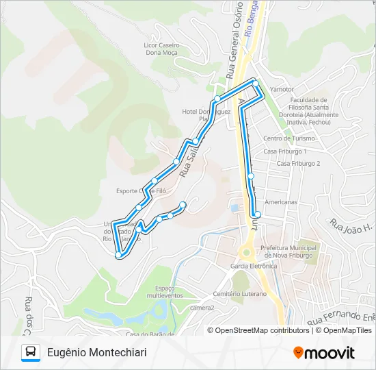 04C Bus Line Map