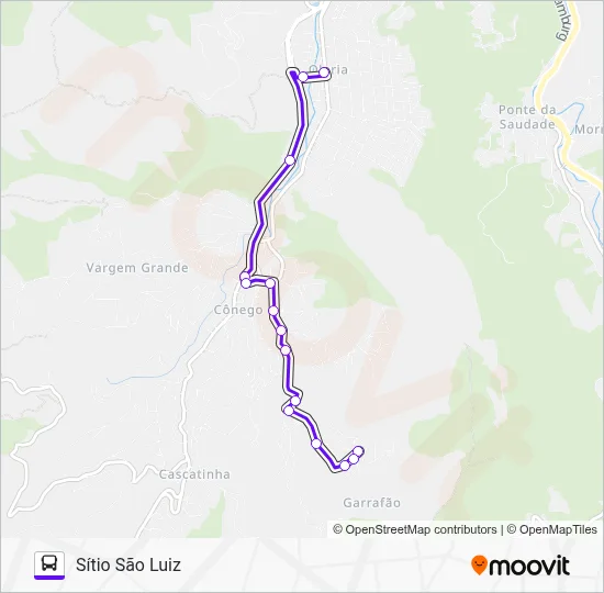 101 Bus Line Map