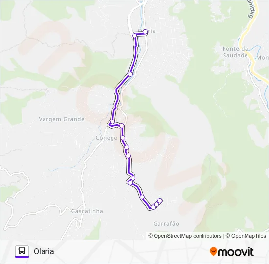 101 Bus Line Map