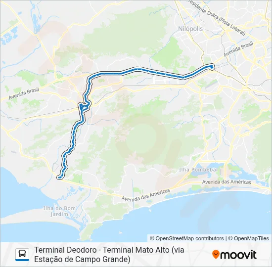 SN 853 Bus Line Map