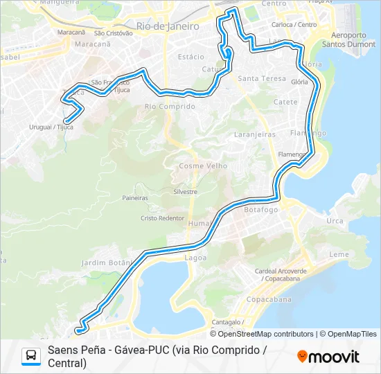 SN 410 Bus Line Map