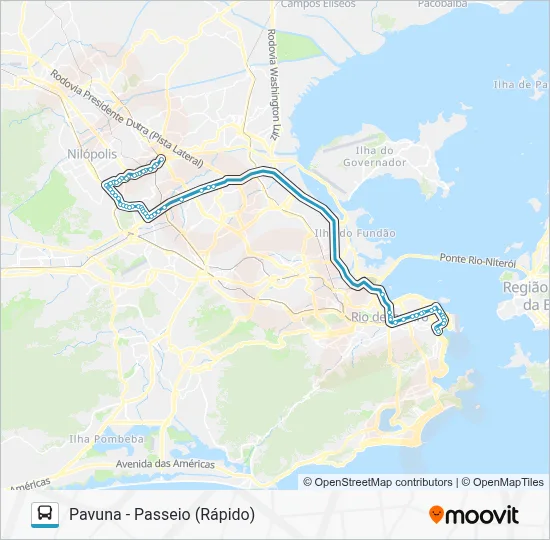 SR 384 Bus Line Map