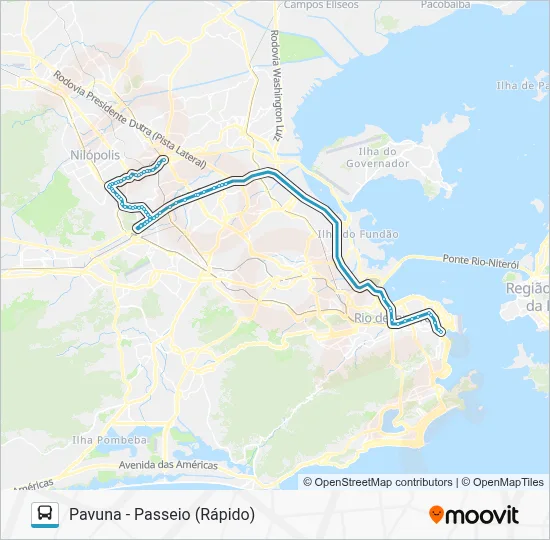 SR 384 Bus Line Map