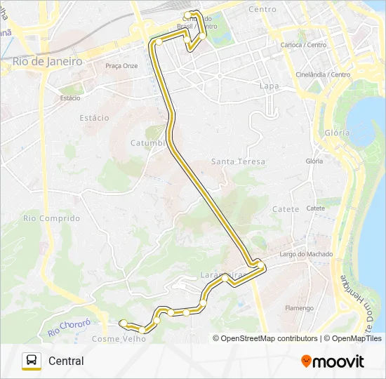 117 Bus Line Map