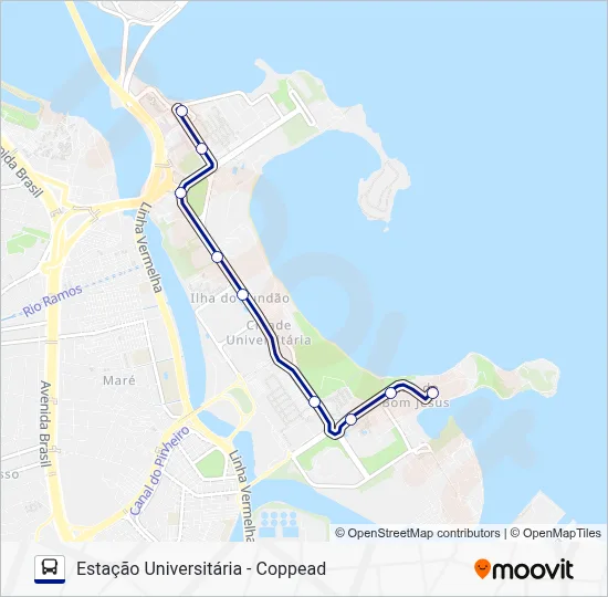 2 Bus Line Map