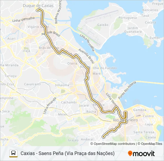 489L Bus Line Map