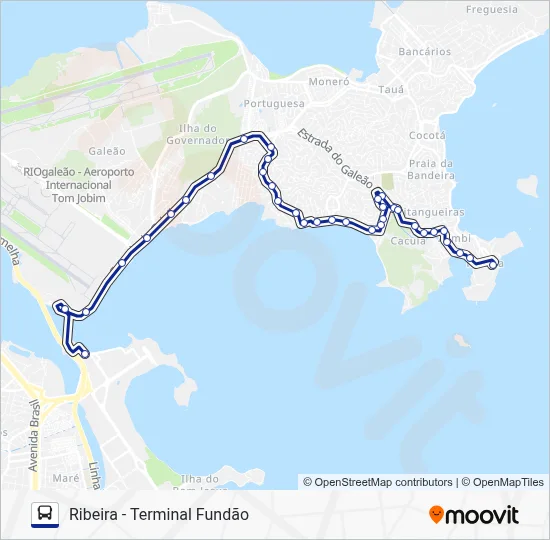 SP 324 Bus Line Map