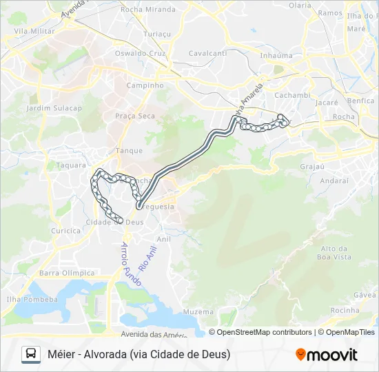 691 Bus Line Map