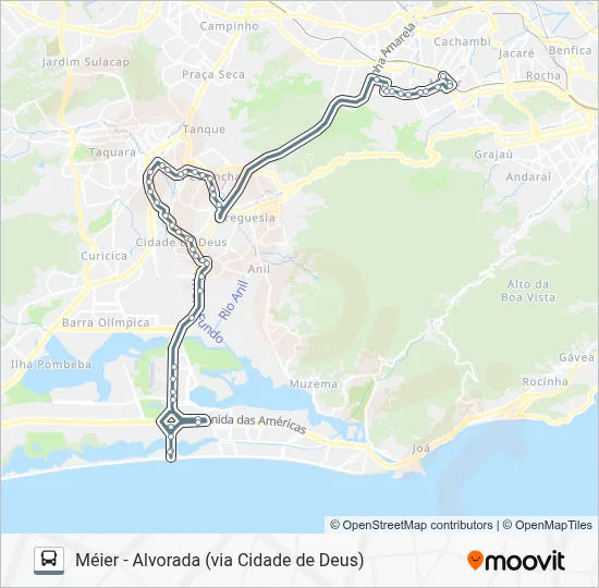 691 Bus Line Map