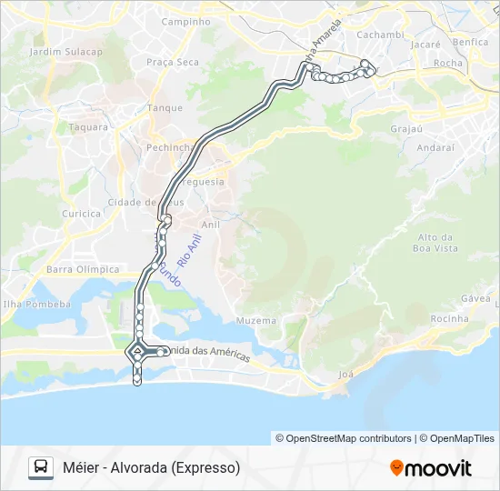 693 Bus Line Map