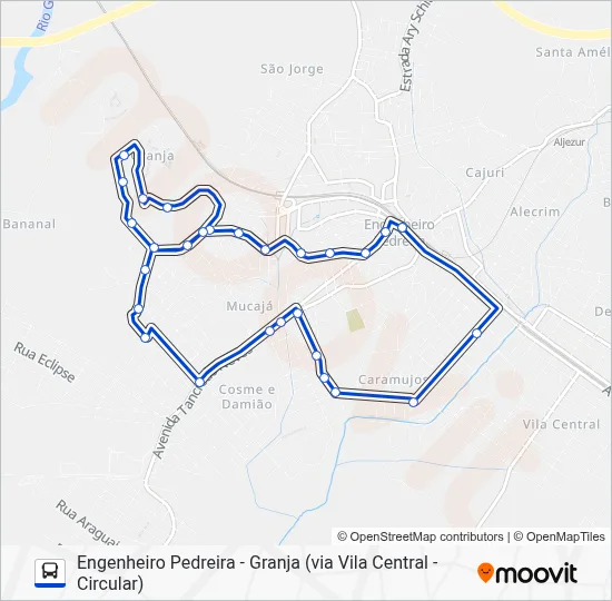 TZ60 Bus Line Map
