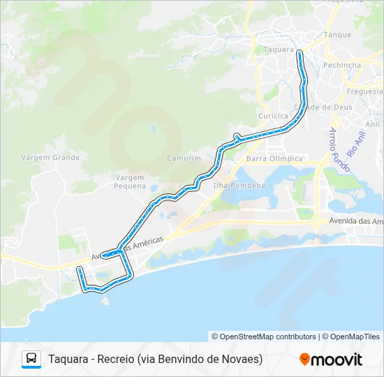 SN 954 Bus Line Map