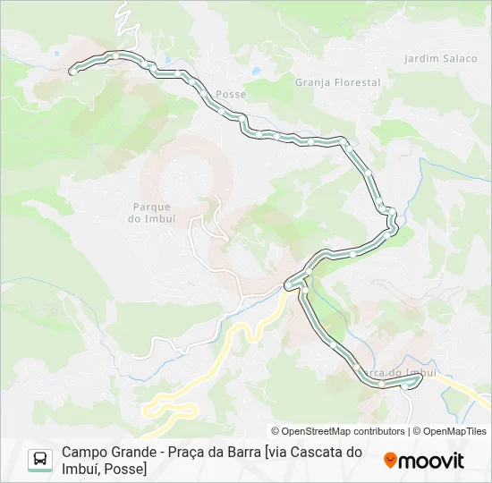 P11 Bus Line Map