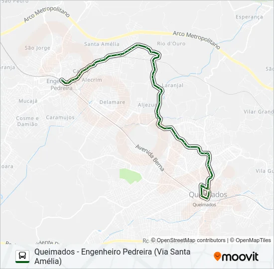 570I Bus Line Map