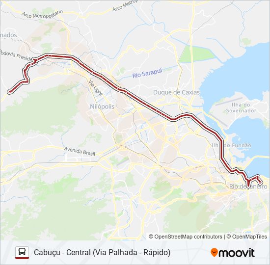 4499B (EXECUTIVO) bus Line Map