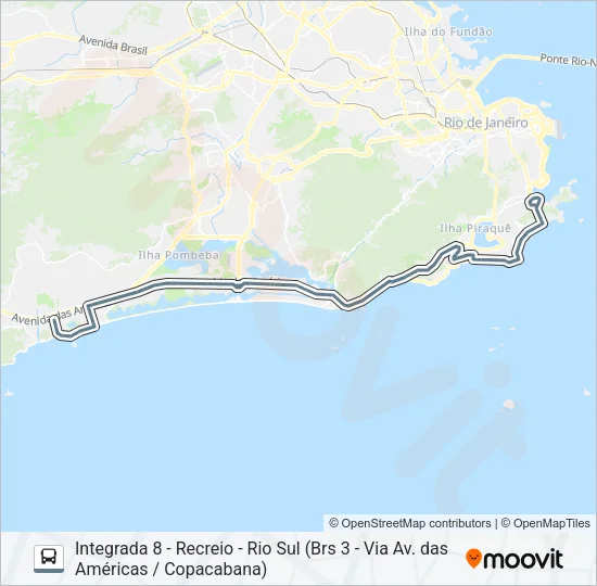 553 - INT8 Bus Line Map
