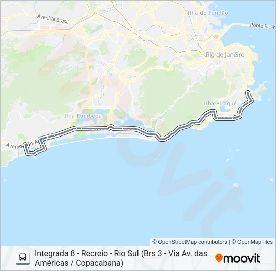 553 - INT8 Bus Line Map