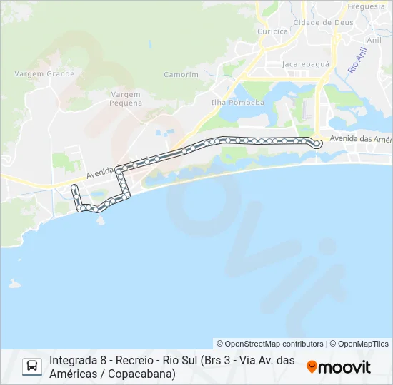553 - INT8 Bus Line Map