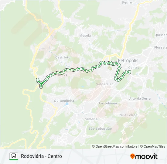 010 (EXECUTIVO) Bus Line Map