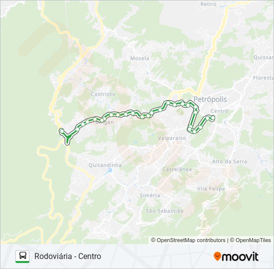 010 (EXECUTIVO) bus Line Map