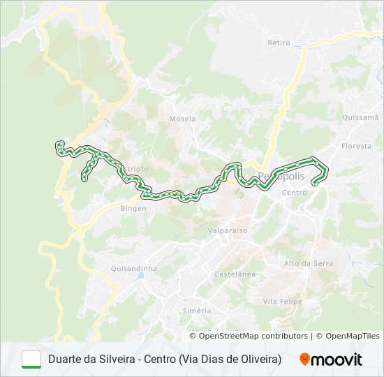 019 (EXECUTIVO) bus Line Map